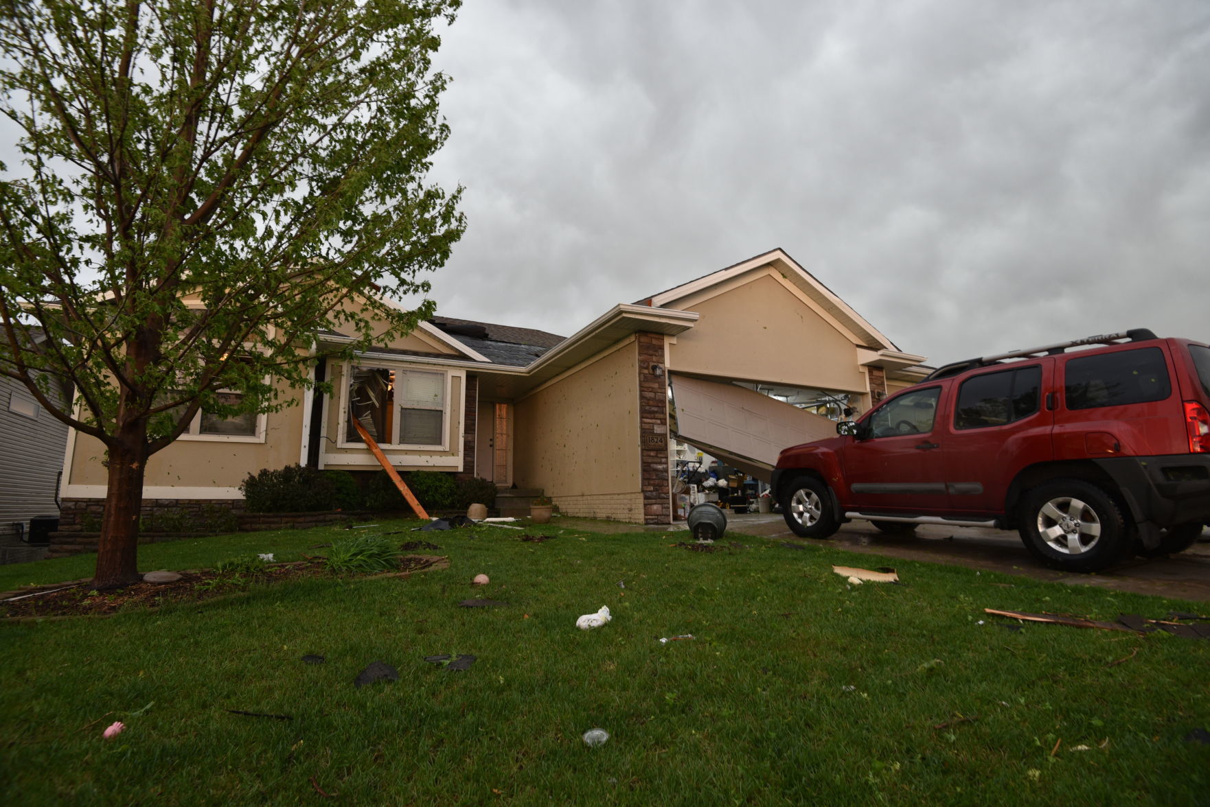 Storm damage
